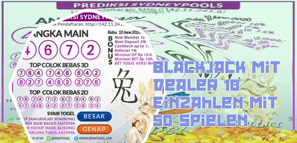 10 einzahlen mit 50 spielen